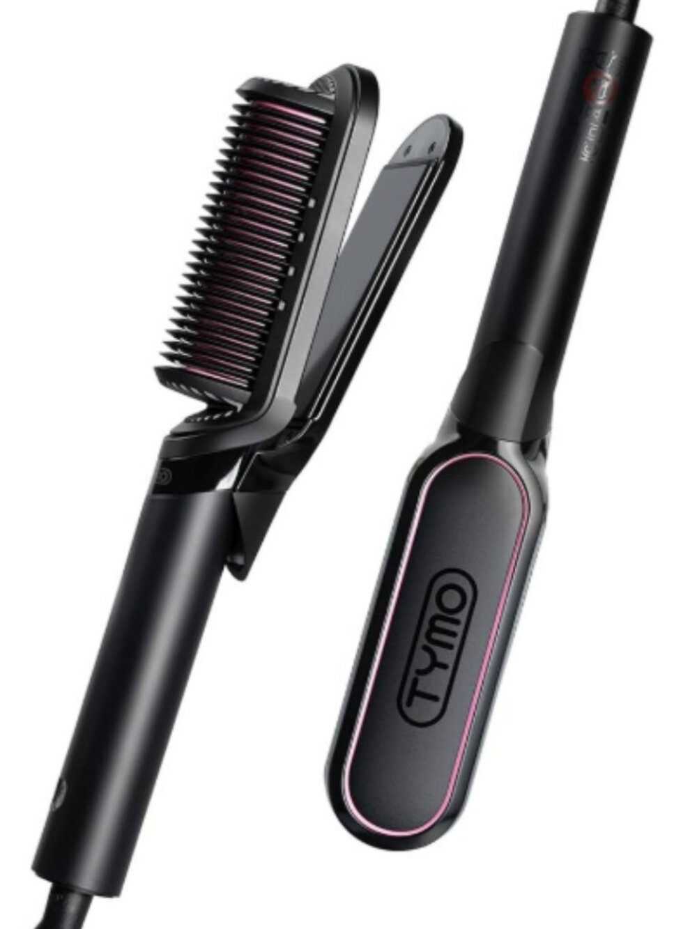 NEW IN BOX Hair Straightener Brush and Flat Iron